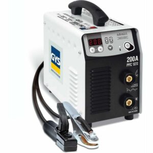 GYS - Pro 200A PFC-Schweißgerät - im Koffer mit Elektrodenhalter und Erdungsklemme - 031432