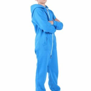 O'Poppy Jumpsuit "Kinder blau" (1-tlg) Zwergen Kapuze