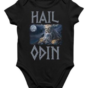 Quattro Formatee Kurzarmbody "Hail Odin Gott Krieger Nordmann Kurzarm Baby-Body" (1-tlg)