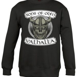 Quattro Formatee Sweatshirt "Sons of Odin Valhalla Vikings Totenkopf Pullover" (1-tlg)