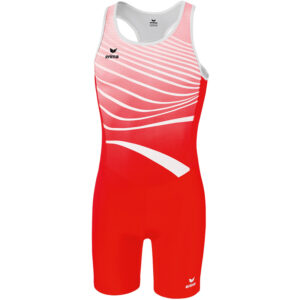 erima Athletic Jumpsuit Sprinter red/white 3XL