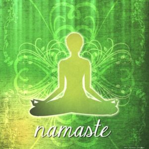 1art1 Kunstdruck Yoga - Namaste