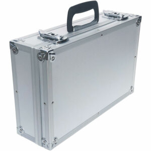 Aluminium Koffer Silber Würfelschaum LxBxH 400 x 250 x115 mm