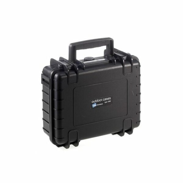 B&W International Koffer Transportkoffer Hartschale Outdoor Case Typ 1000 RPD, Aufbewahrung Drone Kamera wasserdicht, staubdicht, bruchsicher