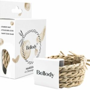 Bellody® Original Haargummis (4 Stück - Champagne Beige)