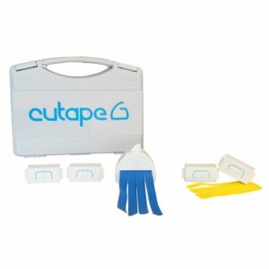 Cutape Kinesiologie-Tape Kinesiologie Schneide-Set Cutape mit Koffer Ideal für Vereine, innerhalb kurzer Zeit viele Zuschnitte