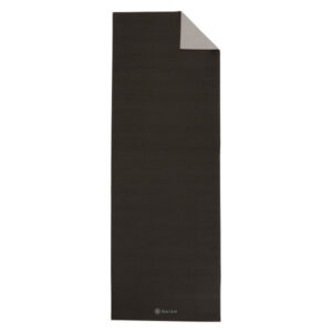 GAIAM - 6 mm Premium 2-Color Yoga Mat - Yogamatte Gr 61 cm x 173 cm x 0,6 cm blau;grau;lila;schwarz