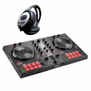 HERCULES DJ Controller Hercules DJControl Inpulse 300 MK2 mit Kopfhörer
