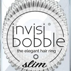 Invisibobble Slim Haargummi 3er Pack Crystal Clear