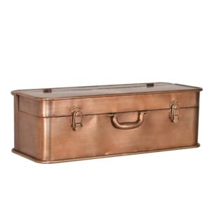 Koffer Wanboard in Kupferfarben Metall