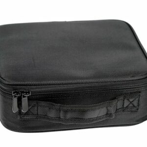 Koskaderm Kosmetikkoffer Beauty Koffer Tool Case schwarz mit Organizer-Einteilungen verstellbar