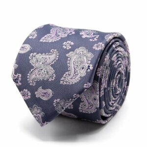 Krawatten Seiden-Jacquard Krawatte mit Paisley one-size