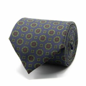 Krawatten Seiden-Saglia-Krawatte mit Muster one-size