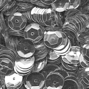 MEYCO Hobby Pailetten Pailletten Metallic gewölbt auf SB-Karte, 6mm