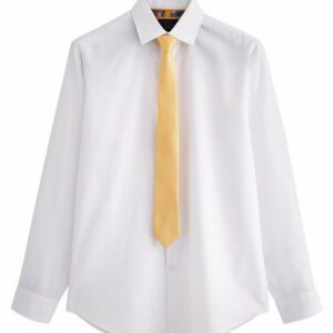 Next Langarmhemd Set mit Regular Fit Hemd und Krawatte (3-tlg)