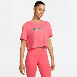 Nike Trainingsshirt Dri-FIT Women's Short-Sleeved Cropped Yoga Tee