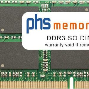 PHS-memory 8GB RAM Speicher für Lenovo Yoga 500-15IHW (80N7) DDR3 SO DIMM 1600MHz PC3L-12800S (SP353034)
