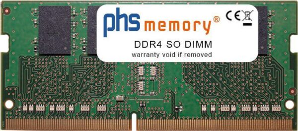 PHS-memory 8GB RAM Speicher passend für Lenovo Yoga 13w (82S1) DDR4 SO DIMM 3200MHz PC4-25600-S (SP422278)