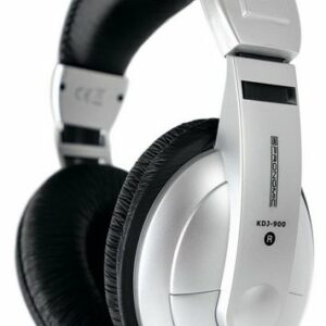 Pronomic KDJ-900 DJ-Kopfhörer (geschlossener DJ-Kopfhörer, verstellbarer Kopfbügel, inkl. Adapter) DJ-Kopfhörer (Weich gepolsterte Ohrmuscheln)
