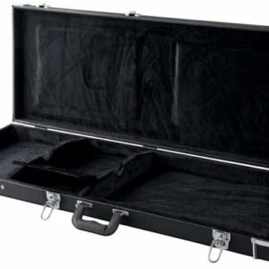 Rocktile E-Gitarren-Koffer 4/4 Gitarrenkoffer Deluxe für ST und TL-Modelle, Kunstleder mit weichem Innenfutter