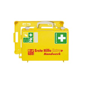 SÖHNGEN Erste-Hilfe-Koffer Extra+ Handwerk DIN 13157 gelb
