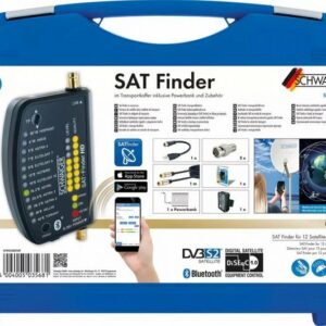 Schwaiger Satfinder Schwaiger SF 9003BT SET SAT-Finder HD im Koffer