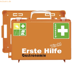 Söhngen Erste-Hilfe-Koffer Direkt Gastronomie orange