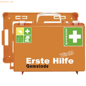 Söhngen Erste-Hilfe-Koffer Direkt Gemeinde orange