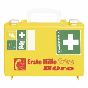 Söhngen Erste-Hilfe-Koffer extra BÜRO QUICK-CD, inkl. Füllung nach DIN 13157 (gültig ab 01.11.2021)