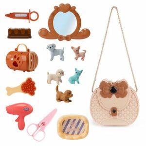 Toi-Toys Spielzeug-Gürtel Beauty Hunde Salon im Koffer Tier-Friseur Toi-Toys