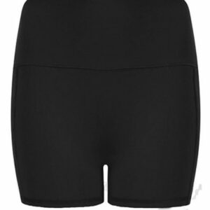 Tombo Sporthose 1er/2er Pack Fitness-Shorts Damen - Kurze Sporthose / Yoga Shorts (2-tlg) hoch geschnitten, komplett dehnfähig