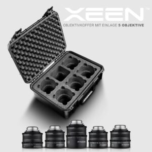 XEEN CF Komplett Set 5x Canon EF mit Koffer (22859)