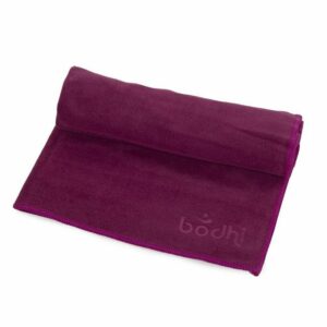 bodhi Sporthandtuch Yoga Handtuch Flow Towel S aubergine
