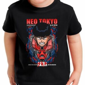 style3 Print-Shirt Kinder T-Shirt Testuo ad2019 akira manga anime cosplay japan