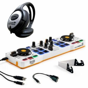 HERCULES DJ Controller Hercules DJ Control Mix Controller mit Kopfhörer
