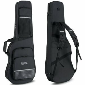 Rocktile E-Gitarren-Koffer Leichtkoffer für E-Gitarre, Verstellbare Rucksackgurte