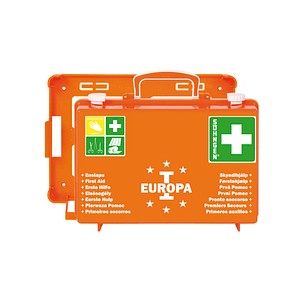 SÖHNGEN Erste-Hilfe-Koffer EUROPA I DIN 13157 orange