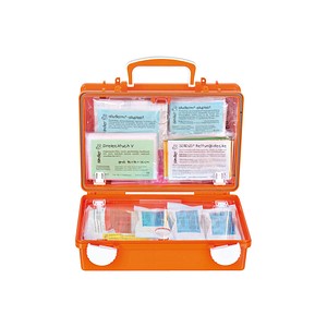 SÖHNGEN Erste-Hilfe-Koffer Quick-CD Kinder Joker ohne DIN orange