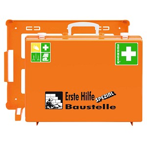 SÖHNGEN Erste-Hilfe-Koffer SPEZIAL Baustelle DIN 13157 orange