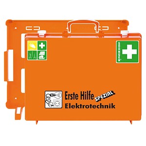 SÖHNGEN Erste-Hilfe-Koffer SPEZIAL MT-CD Elektrotechnik DIN 13157 orange