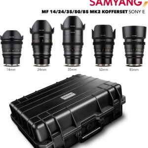 Samyang MF 14/24/35/50/85 MK2 VDSLR Koffer Sony E (23196)