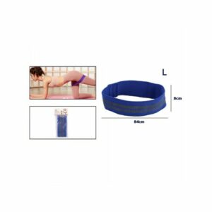 Trade Shop Traesio - Elastizitätsbänder -Bänder Widerstandstraining Yoga Fitness Nicht -Slip - Blu