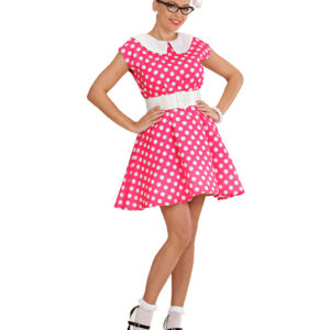 50er Jahre Polka Dot Kleid Gr. S Pettycoat Kleider im 50ties Style