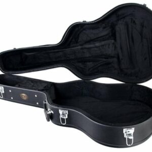 Rocktile E-Gitarren-Koffer Gitarrenkoffer für Semiacoustic Hollowbody E-Gitarre, gepolsterter Gigbag, integriertes Innenfach