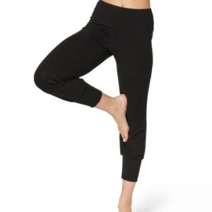 Bellivalini Leggings Yoga Leggings Damen Yogahose 3/4 BLV50-283 (1-tlg) elastischer Bund