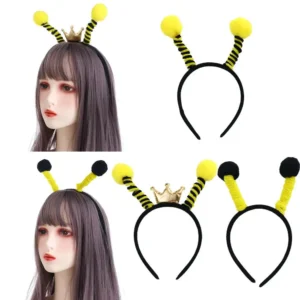 Cosplay Ant Performance Decoration Props Korean Style Headwear Animal Hair Hoop Children Hair Accessories Bee Tentacle Headband