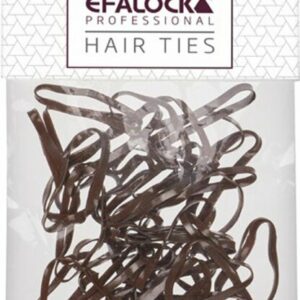 Efalock Rasta-Haargummi dick/groß 100 Stk. braun