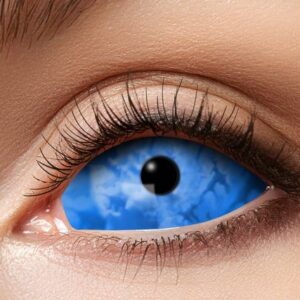 Eyecatcher Jahreslinsen Farbige Sclera Kontaktlinsen verschiedene Motive 22mm