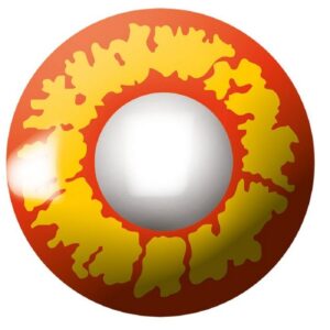 Eyecatcher Motivlinsen Farblinsen - 3-Monats-Kontaktlinsen, m09 - Ork