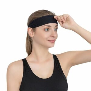 Haargummi Haarband Sport Fitness Schweiß, 1-tlg, Gesichtswasch-Turban-Haarbündel, Bequem und atmungsaktiv